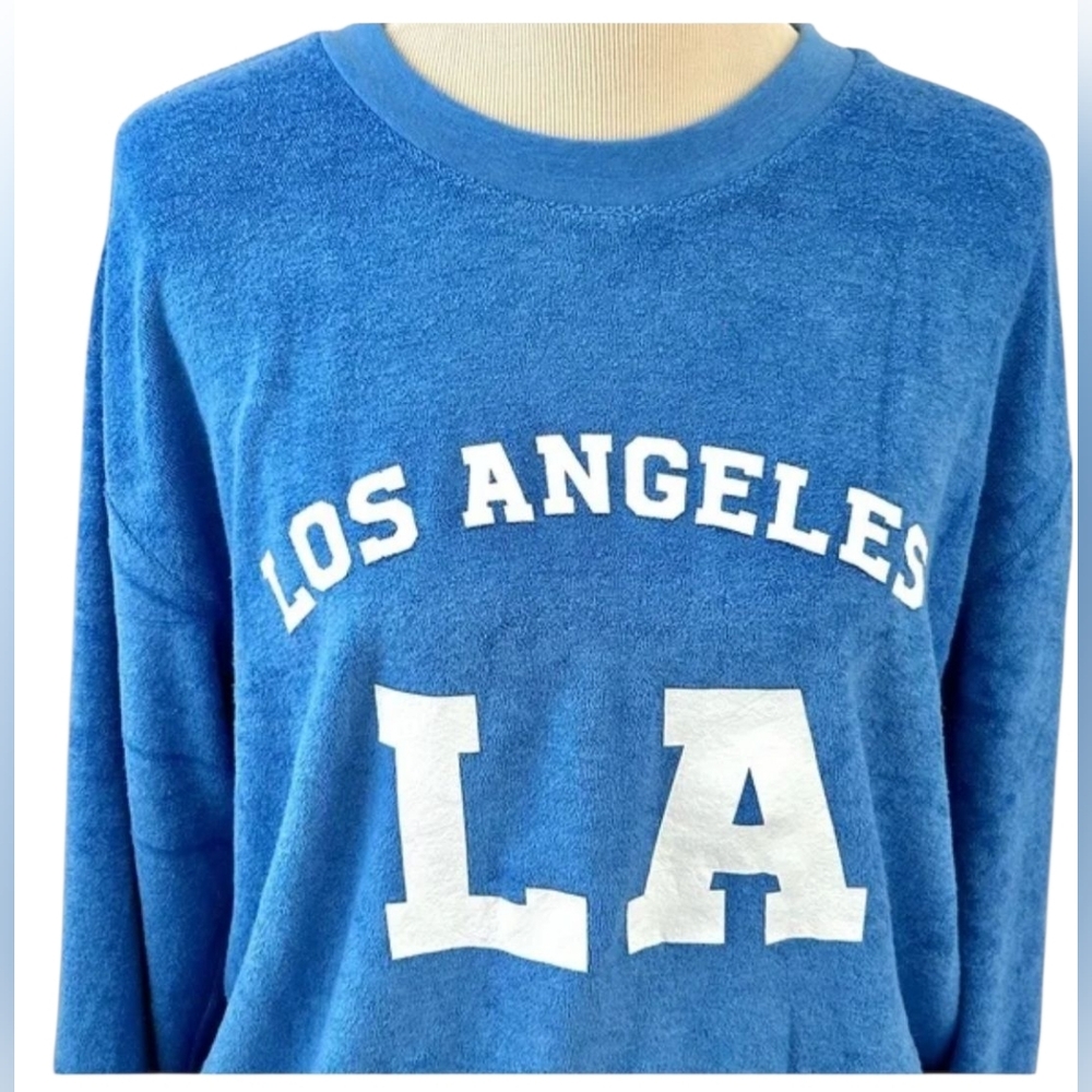 Daydream Nation Los Angeles Oversized Terry Sweatshirt NEW WITH TAGS  S - Picture 2 of 4
